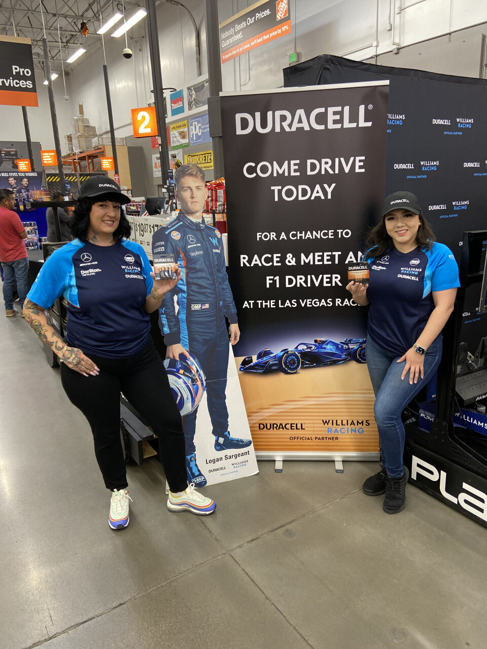 Williams Racing experiential marketing campaign by AirFresh